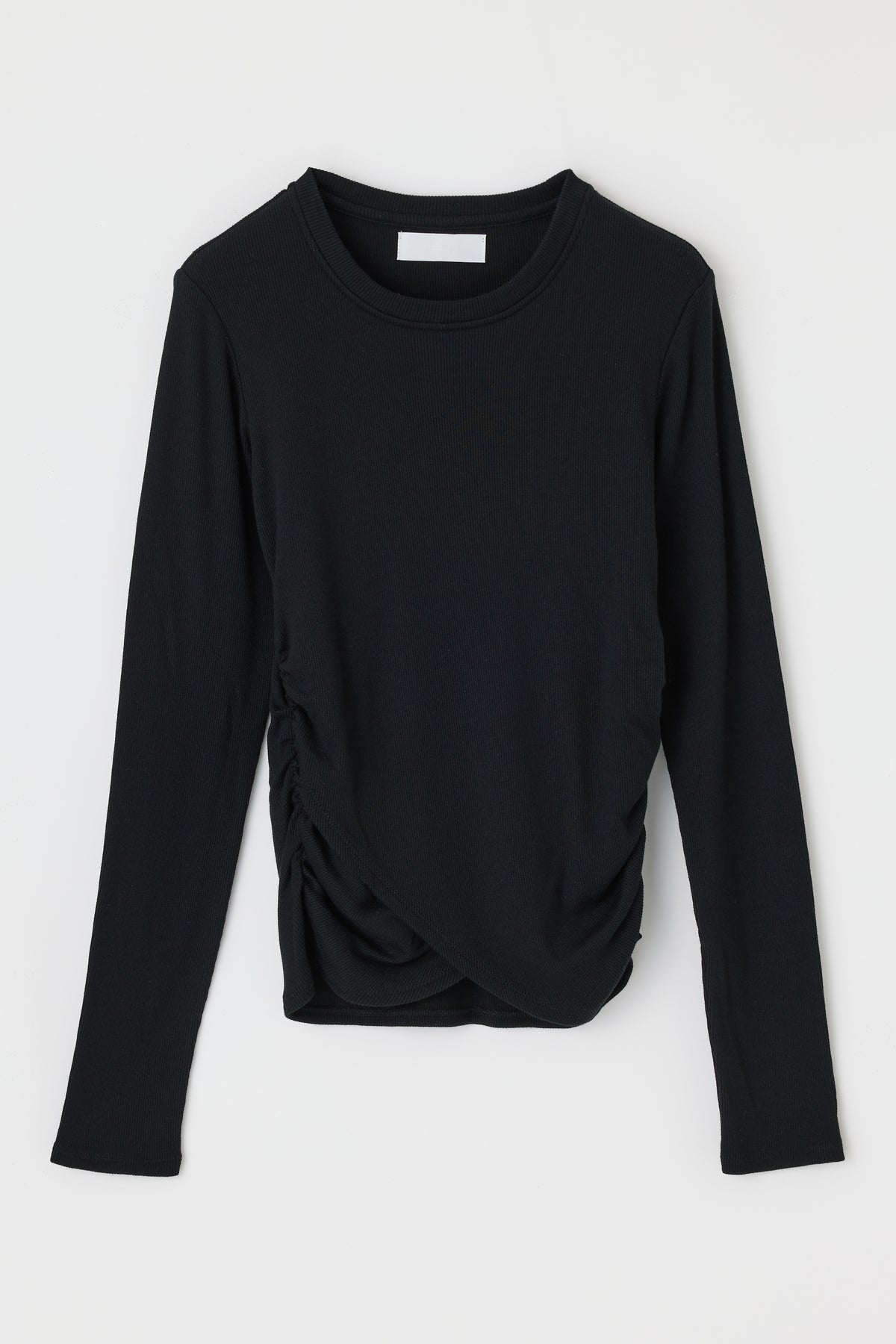 MV Crossover Hem Top Black