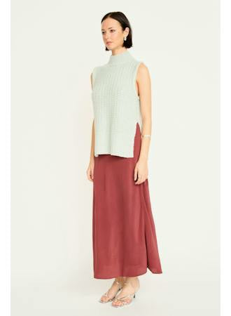Mirth Aspen Sweater Vest Cloud