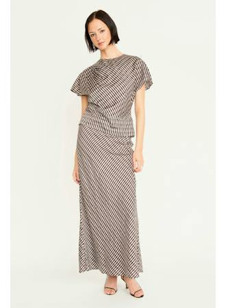 Mirth Marais Silk Top Shadowline Plaid