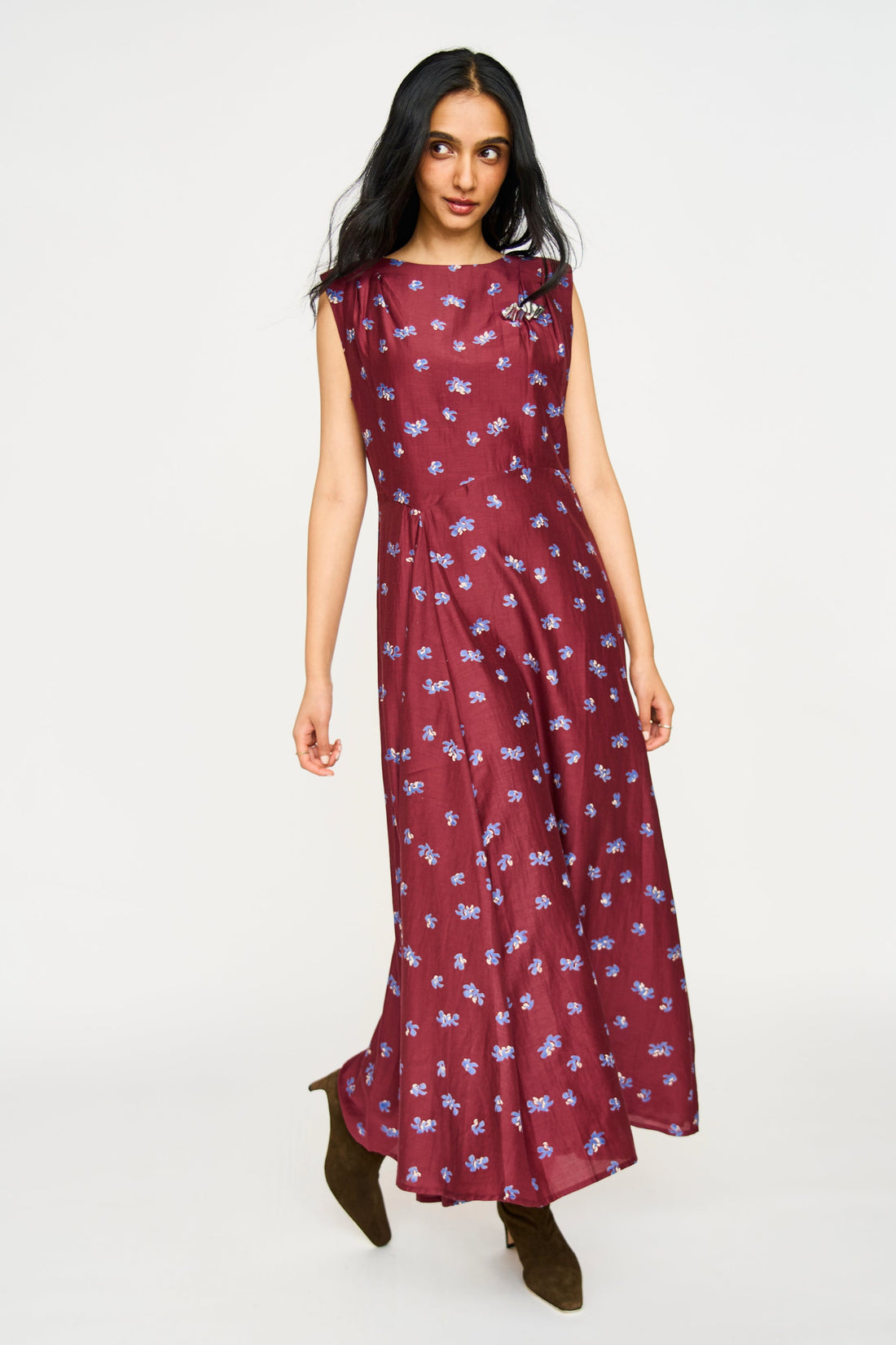 Ranier Dress In Falling Iris