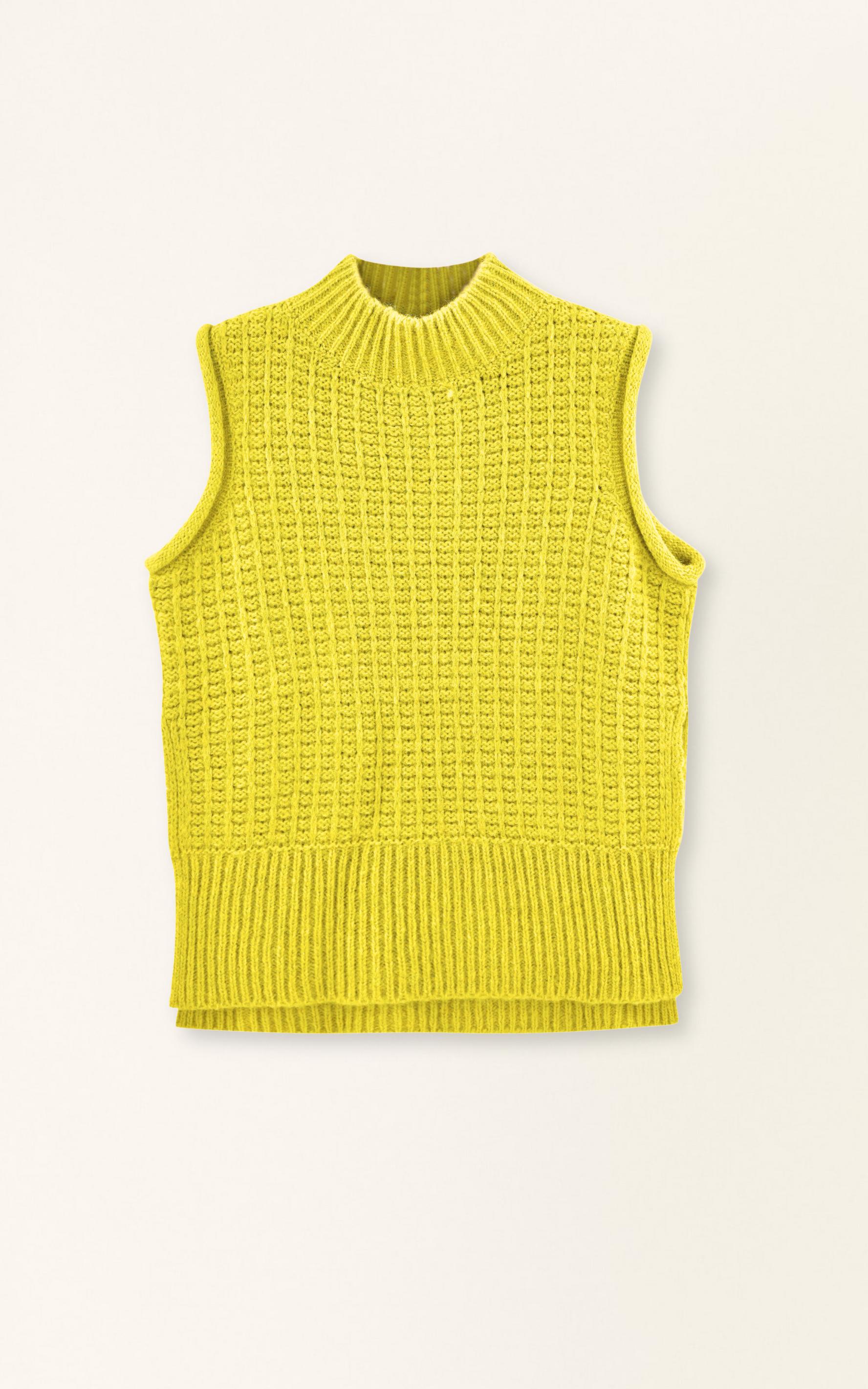 Aspen Sweater Vest in Citronelle