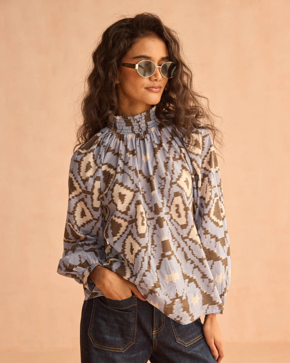 Brooke Blouse Bailey Slate